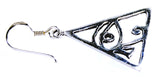 Ohrring 15 Auge des Horus - Silber