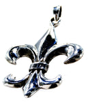 Anhänger 184 Fleur-de-Lis - Silber