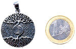 Lebensbaum 18 mit Korbkette - Silber