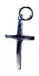 Kreuz 19 mit Schlangenkette - Silber