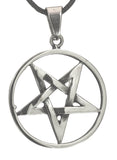 Anhänger 135 Pentagramm - Edelstahl