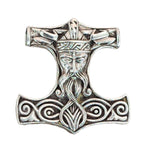 Thorshammer 292 mit Königskette - Silber