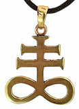 Anhänger 165 Leviathan Kreuz - Bronze