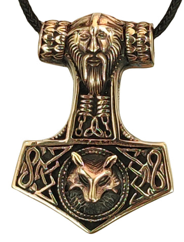 Anhänger 114 Thorshammer - Bronze