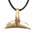 Anhänger 170 Walflosse - Bronze