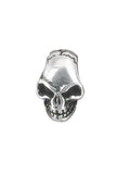 Totenkopf 33 mit Schlangenkette - Silber