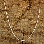 Kreuz 20 mit Schlangenkette - Silber