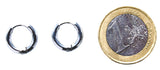 Klappcreole silbern 8mm - Edelstahl