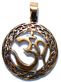 Anhänger 01 Om / Aum - Bronze