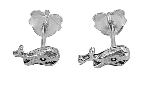 Ohrstecker 48 Wal - Silber