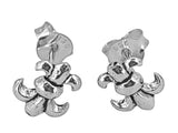 Ohrstecker 43 Fleur-de-Lys - Silber