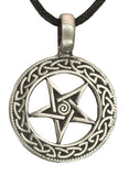Anhänger 32 Pentagramm - Zinn