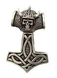 Kombi 153 Thorshammer mit Königskette - Silber