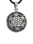 Anhänger 426 Metatrons Würfel - Silber