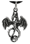 Anhänger 9 Drache - Silber
