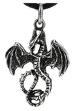 Anhänger 9 Drache - Silber