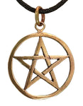 Anhänger 32 Pentagramm - Bronze