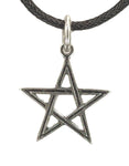 Anhänger 45 Pentagramm - Silber