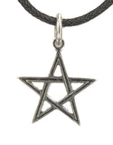 Anhänger 45 Pentagramm - Silber
