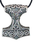 Kombi 147 Thorshammer mit Königskette - Silber