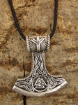 Kombi 382 Thorshammer mit Königskette - Silber