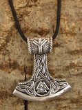 Kombi 382 Thorshammer mit Königskette - Silber