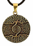 Anhänger 152 Lebensbaum - Bronze