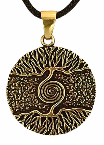 Anhänger 152 Lebensbaum - Bronze