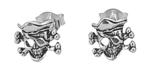 Ohrstecker 46 Pirat - Silber