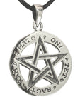 Anhänger 227 Pentagramm - Silber