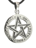Anhänger 227 Pentagramm - Silber