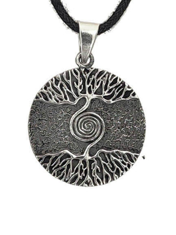 Anhänger 18 Lebensbaum - Silber