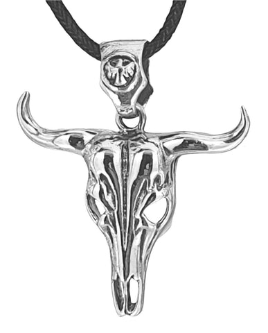 Stier 36 A mit Schlangenkette - Silber
