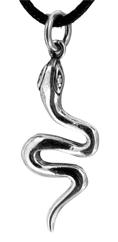 Anhänger 5 Schlange - Silber
