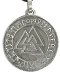 Anhänger 37 Wotansknoten - Zinn