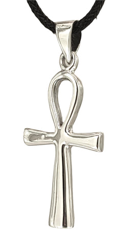 Ankh 32 A mit Schlangenkette - Silber