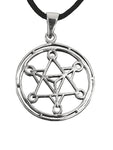 Anhänger 427 Metatrons Würfel - Silber