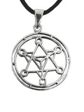 Anhänger 427 Metatrons Würfel - Silber