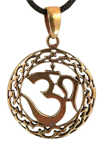 Anhänger 01 Om / Aum - Bronze