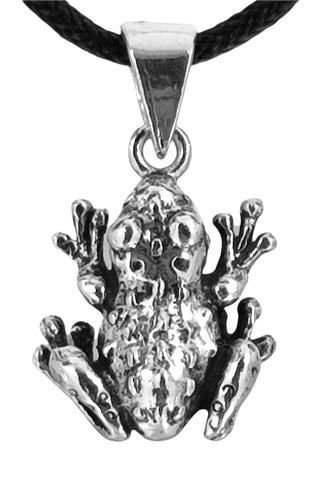 Frosch 114 mit Korbkette - Silber