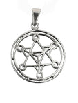 Anhänger 427 Metatrons Würfel - Silber