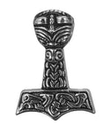 Thorshammer 59 mit Königskette - Edelstahl