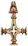 Anhänger 73 Wolfskreuz - Bronze