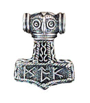 Anhänger 221 Thorshammer - Silber