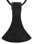 Anhänger 201 Schwarze Axt - Edelstahl