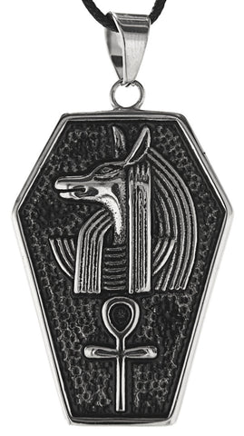 Anubis 207 mit Königskette - Edelstahl