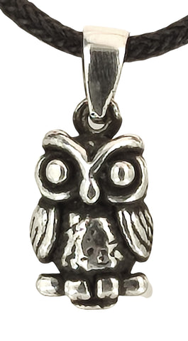 Anhänger 207 Eule - Silber