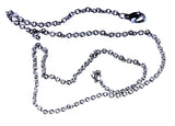 Schlichte Kette 2 mm - silbern - Edelstahl