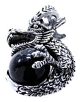 Anhänger 20 A Drache - Edelstahl