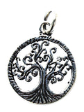 Lebensbaum 213 mit Schlangenkette - Silber